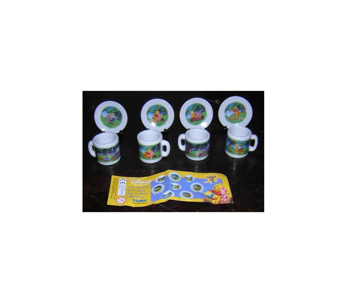 copy of Set 7 MINI TAZZE LOONEY TUNES PART 2 Gashapon TOMY Pepe Coyote Roadrunner