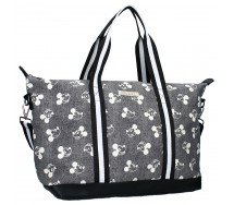 copy of TOPOLINO MICKEY MOUSE Something Special Borsa SHOPPER Nera 56x32x19cm SHOPPING BAG Grigio ORIGINALE Vadobag 088-2708