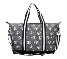 copy of TOPOLINO MICKEY MOUSE Something Special Borsa SHOPPER Nera 56x32x19cm SHOPPING BAG Grigio ORIGINALE Vadobag 088-2708