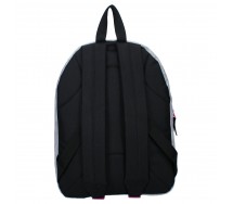 HELLO KITTY Backpack Grey 39x29x12cm School Sport ORIGINAL Official Vadobag