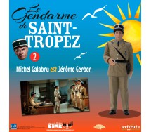 MICHEL GALABRU Jerome Gerber Figura 10cm Film GENDARME de SAINT TROPEZ CINEMINI