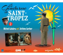MICHEL GALABRU Jerome Gerber Figura 10cm Film GENDARME de SAINT TROPEZ CINEMINI