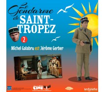 MICHEL GALABRU Jerome Gerber Figura 10cm Film GENDARME de SAINT TROPEZ CINEMINI