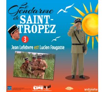 JEAN LEFEBVRE Fougasse Figura 10cm Film GENDARME de SAINT TROPEZ CINEMINI