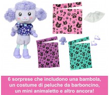 BARBIE CUTIE REVEAL DOLL CHELSEA Playset Plush Costume POODLE HKR20 Mattel