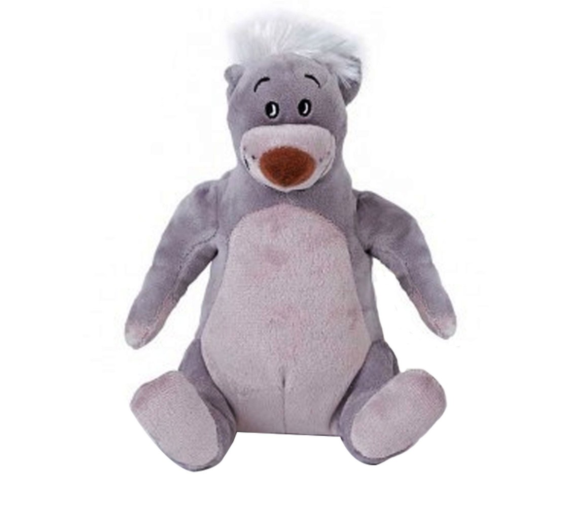 BALOO ORSO GIUNGLA Libro PELUCHE 18cm Jungle Book ORIGINALE DISNEY Balo Balu