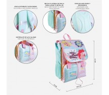 ARIEL MERMAID BACKACK Big 40x28x14cm Original CERDA Disney Princess
