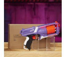 NERF N-STRIKE STRONGARM BLASTER Viola 6 Dardi ELITE Hasbro E5751 BROWN BOX