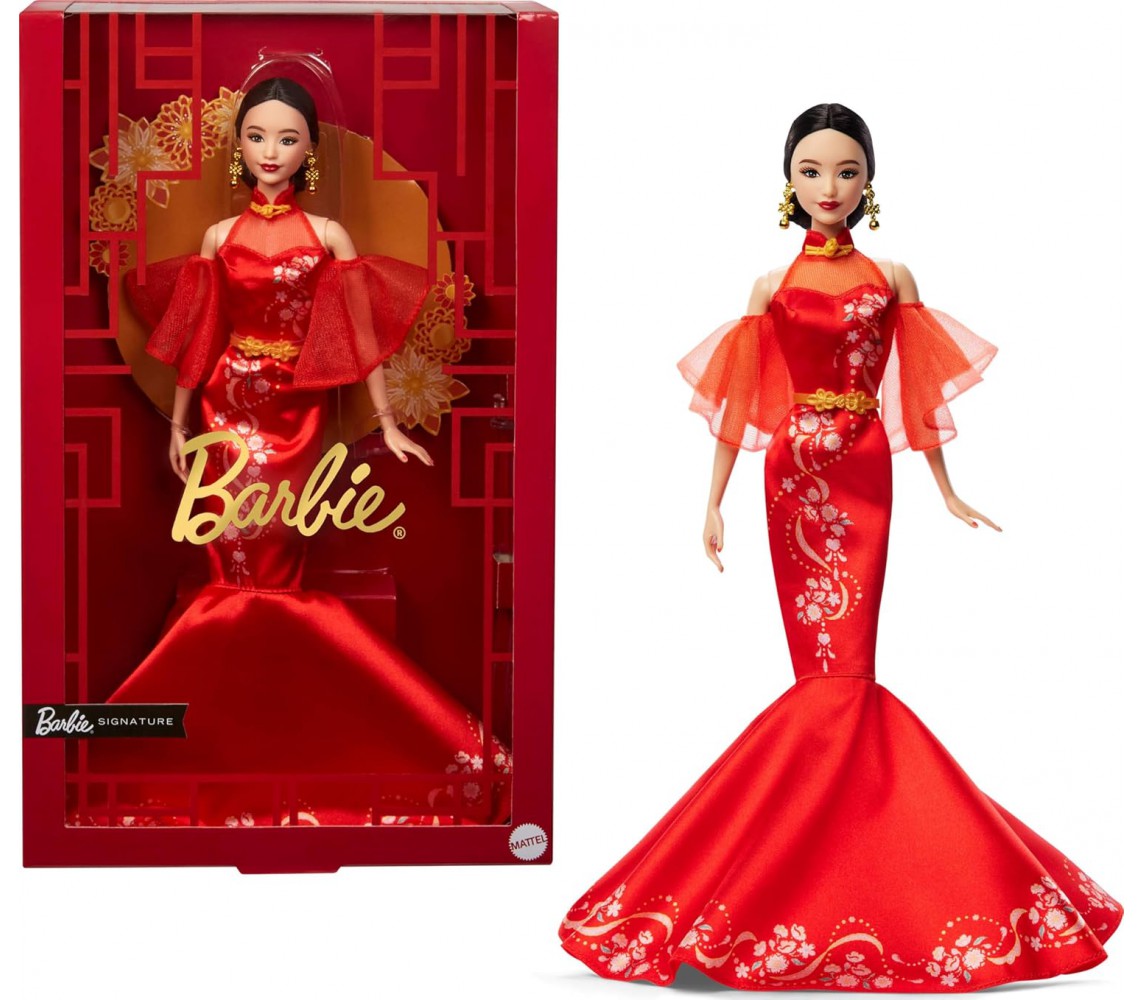 BARBIE Capodanno Lunare Cinese 2025 Bambola SIGNATURE Limitata Mattel JBJ11