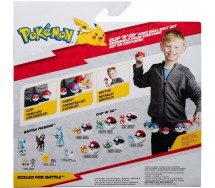 POKEMON CINTURA Clip Go Porta Sfere con PIKACHU FELICE e 2 POKEBALL PKW3162