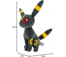 UMBREON PELUCHE 20cm Evoluzione di Eevee Originale POKEMON