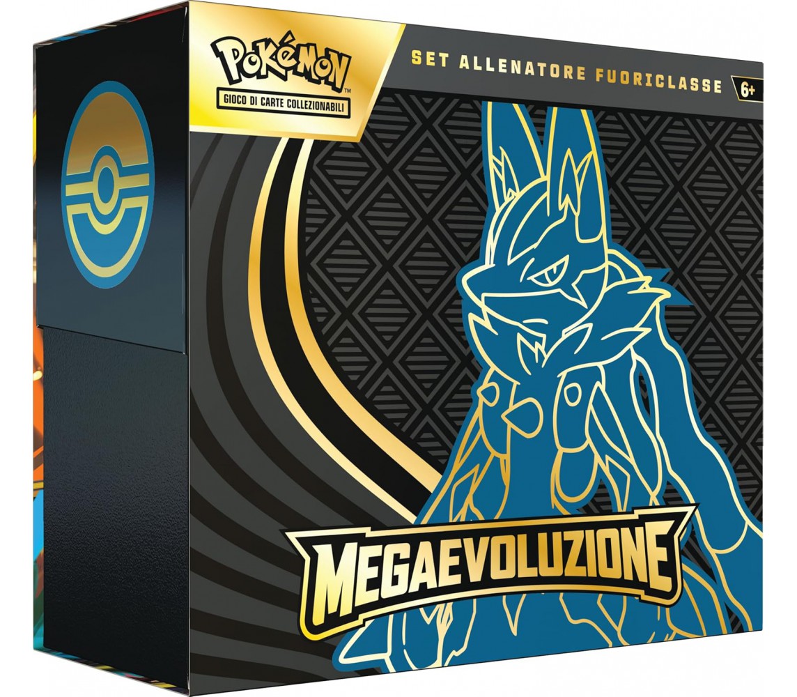 POKEMON Special Box Lucario ALLENATORE FUORICLASSE Megaevoluzione ITALIAN Pokemon Cards