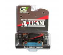 A-TEAM Modello Furgone GMC VANDURA Versione SPORCA 1/64  Greenlight