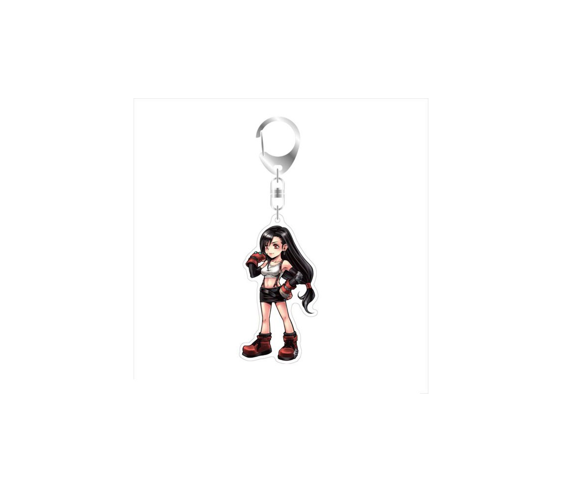 DISSIDIA FINAL FANTASY Keychain TIFA acrylic 6cm KOEI TECMO GAMES