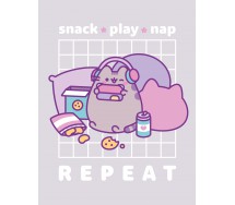 copy of COPERTA PLAID PUSHEEN Purrfect Weekend THE CAT 170 x 130 cm ORIGINALE Ufficiale