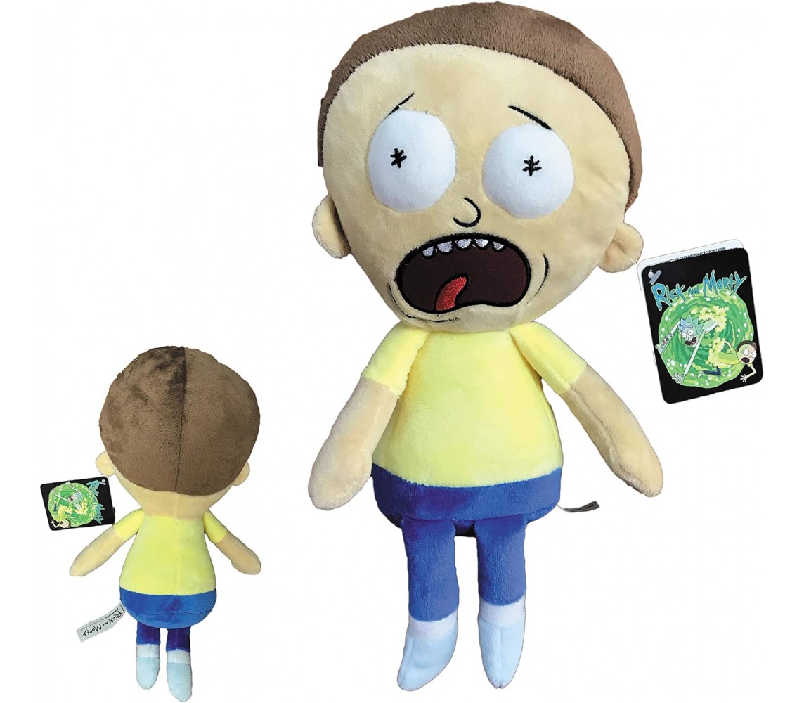 copy of COPPIA Set 2 Peluche RICK and MORTY 25cm Normali ORIGINALI Ufficiali