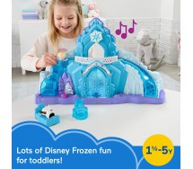 FROZEN Little People CASTELLO GHIACCIO Playset Gigante ELSA OLAF GKV24 RARO