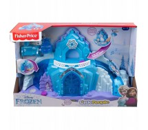 FROZEN Little People CASTELLO GHIACCIO Playset Gigante ELSA OLAF GKV24 RARO