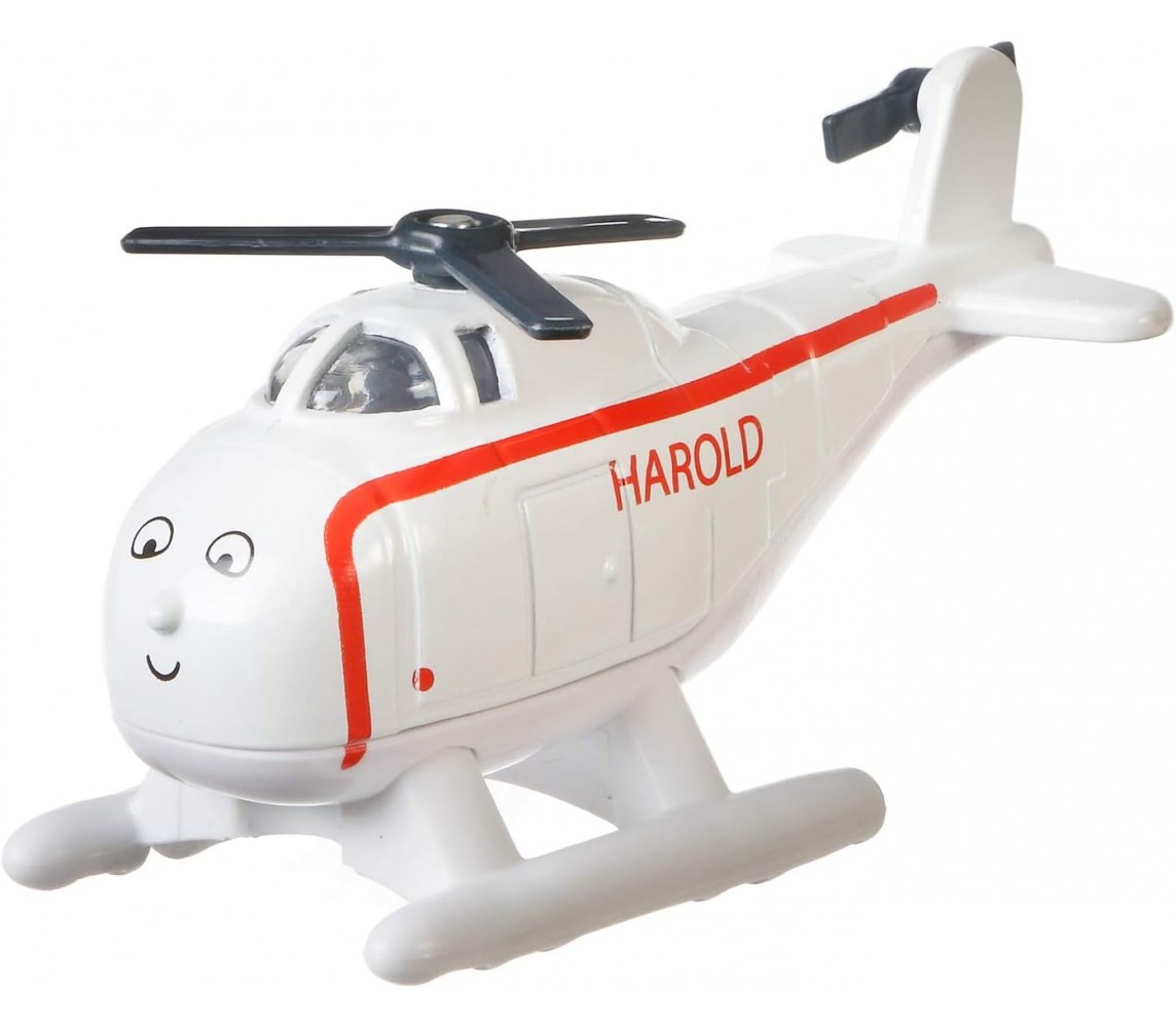 THOMAS and FRIENDS Helicopter Model HAROLD 8cm Metal Engine Push Along FXW99