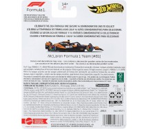 Modello Auto PIASTRI McLaren Formula 1 2025 Scala 1/64 8cm F1 Hot Wheels JBM25