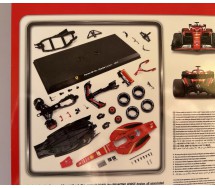 FERRARI SF-24 METAL KIT Formula 1 44 Pieces LECLERC 16 - Scale 1/24 23cm DieCast Bburago