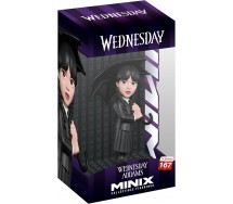 copy of MERCOLEDI Wednesday ADDAMS con MANO The Thing Figura Statuetta 11cm Originale Serie MINIX Tv 123