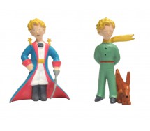 LE PETIT PRICE The Little Prince 2 FIGURES Collectors 5cm RARE PLASTOY FRANCE Original
