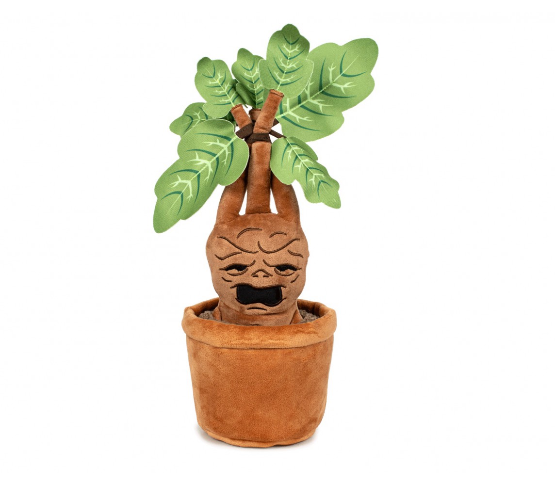 HARRY POTTER PLUSH 25cm Mandrake WITH SOUND ORIGINAL Warner Bros PlayByPlay