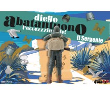 DIEGO ABATANTUONO Figura 12cm SERGENTE LORUSSO Scena Film MEDITERRANEO Cinemini