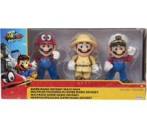 SUPER MARIO Odyssey MULTIPACK With 3 ACTION Figures Jakks Pacific