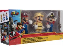 SUPER MARIO Odyssey MULTIPACK With 3 ACTION Figures Jakks Pacific