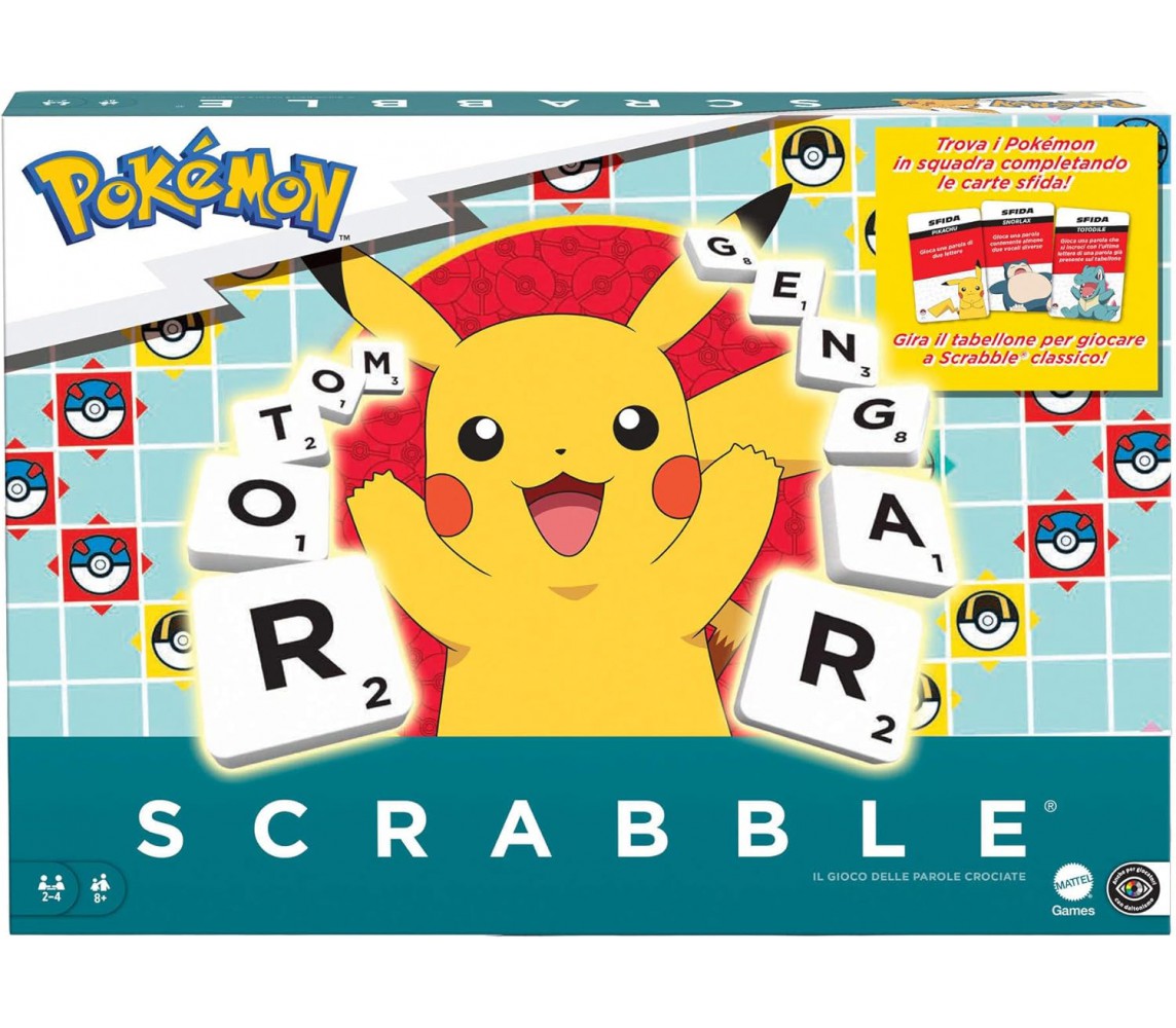 copy of Gioco Tavolo SCARABEO Scrabble EDITRICE GIOCHI Board Game SCATOLA Basic