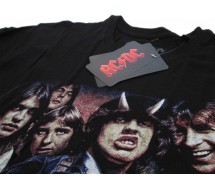 AC/DC Black T-shirt Original HIGHWAY TO HELL HARD ROCK MUSIC ACDC AC DC OFFICIAL Licensed