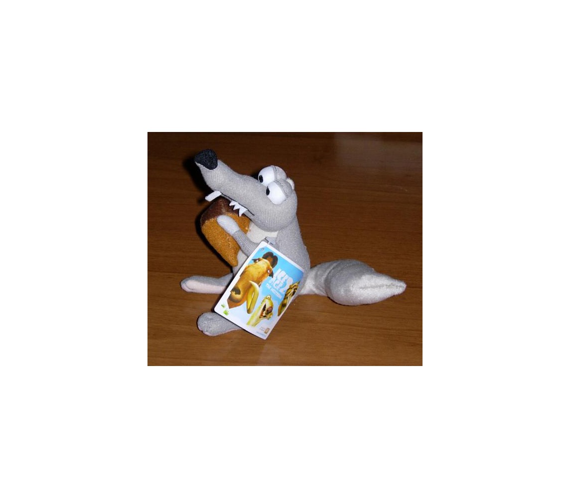 copy of ERA GLACIALE Peluche SCRAT CON GHIANDA Ventosa IN BLISTER Originale OFFERTA TOP