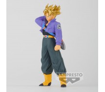 BROKEN PACKAGE TRUNKS BLOOD SAIYANS Figure Statue 17cm DRAGON BALL Original BANPRESTO Bandai