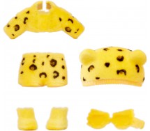 NANANA Fuzzy to Fashion series 1 Doll 20cm JENNEL JAGUAR Na!Na!Na! MGA