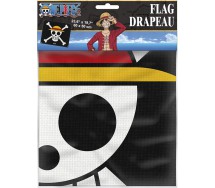 ONE PIECE FLAG Luffy Straw Hat Jolly Roger Size 60x50cm Original