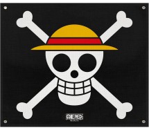 ONE PIECE FLAG Luffy Straw Hat Jolly Roger Size 60x50cm Original