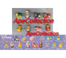 copy of SET 8 Figure WINNIE POOH XMAS NATALE 2 Mini Winnies Peek-A-Pooh TOMY Figures NEW