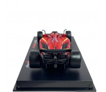 FERRARI LECLERC SF-24 MONACO GP WINNER 2024 Car Model Formula 1 DieCast 1/43 Helmet Bburago