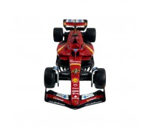 FERRARI LECLERC Formula 1 SF-24 WINNER MONZA 2024 Car Model 2024 DieCast 1/43 Helmet 16 Bburago