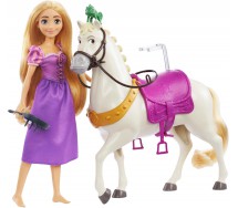 RAPUNZEL Doll with MAXIMUS Horse Original MATTEL HLW23