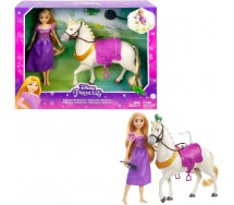 RAPUNZEL Doll with MAXIMUS Horse Original MATTEL HLW23