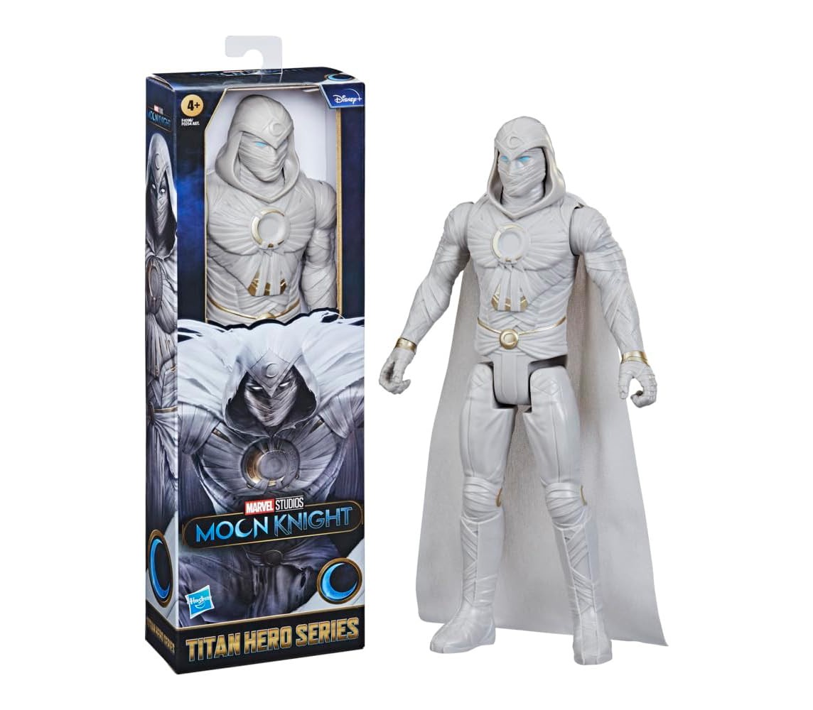 MARVEL AVENGERS MOON KNIGHT figure 30cm TITAN HERO Original HASBRO F4096