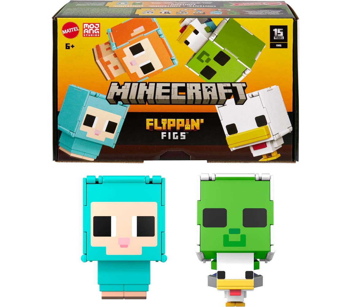 copy of MINECRAFT Playset Costruzioni Blocchi OVERWORLD PROTECTOR Originale MATTEL GYB91