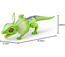 ROBO ALIVE LIZARD Real life ROBOT FIGURE Run and Light Playset Original ZURU