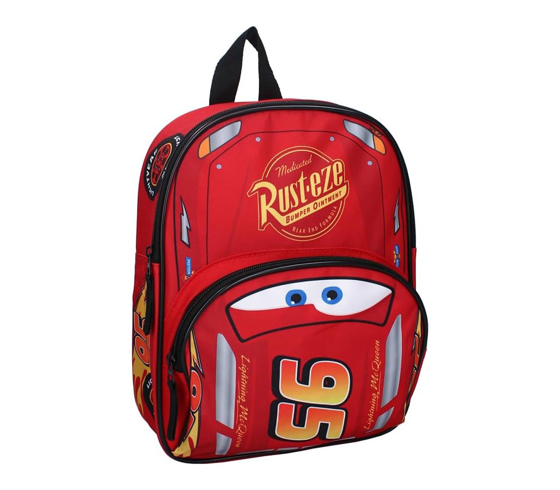 CARS BACKPACK Lightning McQUEEN Fluffy Friends 32x26x11cm ORIGINAL