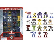 TRANSFORMERS Characters WAVE Serie 2 Boxed SET 18 Mini Figures METAL 4cm WAVE 7 Original JADA Toys NANO Metalfigs