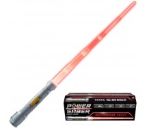 Star Wars POWER SABER RED light Extendable Electronic Original GOLIATH