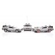 BACK TO THE FUTURE Deluxe Gift SET 3 Models DieCast  DE LOREAN 1/24 Scale Welly